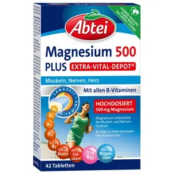 Abtei Magnesium 500 Plus Tabletten 42 St