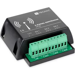H-Tronic Funkempfänger 3-Kanal Frequenz