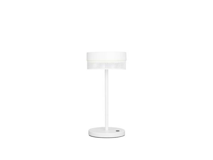 Hell Akku-Tischleuchte, Weiß, Metall, 30 cm, kabellos, Lampen & Leuchten, Innenbeleuchtung, Tischlampen, Akku-Tischlampen