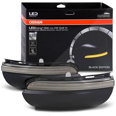 Osram LEDriving Dynamische Spiegelblinker 5K0 BK für VW Golf Touran [Hersteller-Nr. LEDDMI 5K0 BK S] für VW