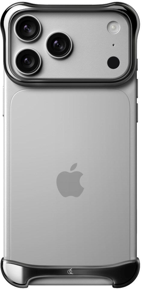 Arc Pulse Aluminum Bumper Cover - iPhone 18 Pro - Graphite