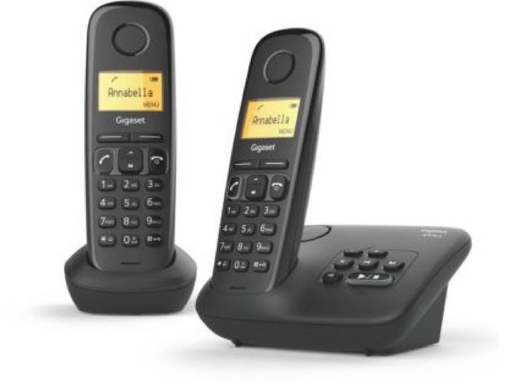 Gigaset - Téléphone Sans Fil Al170a Duo Noir
