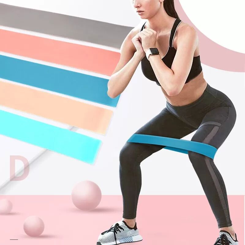 INF Yoga Widerstandsbänder, rutschfeste Übungs-Loop-Bänder für das Heimtraining