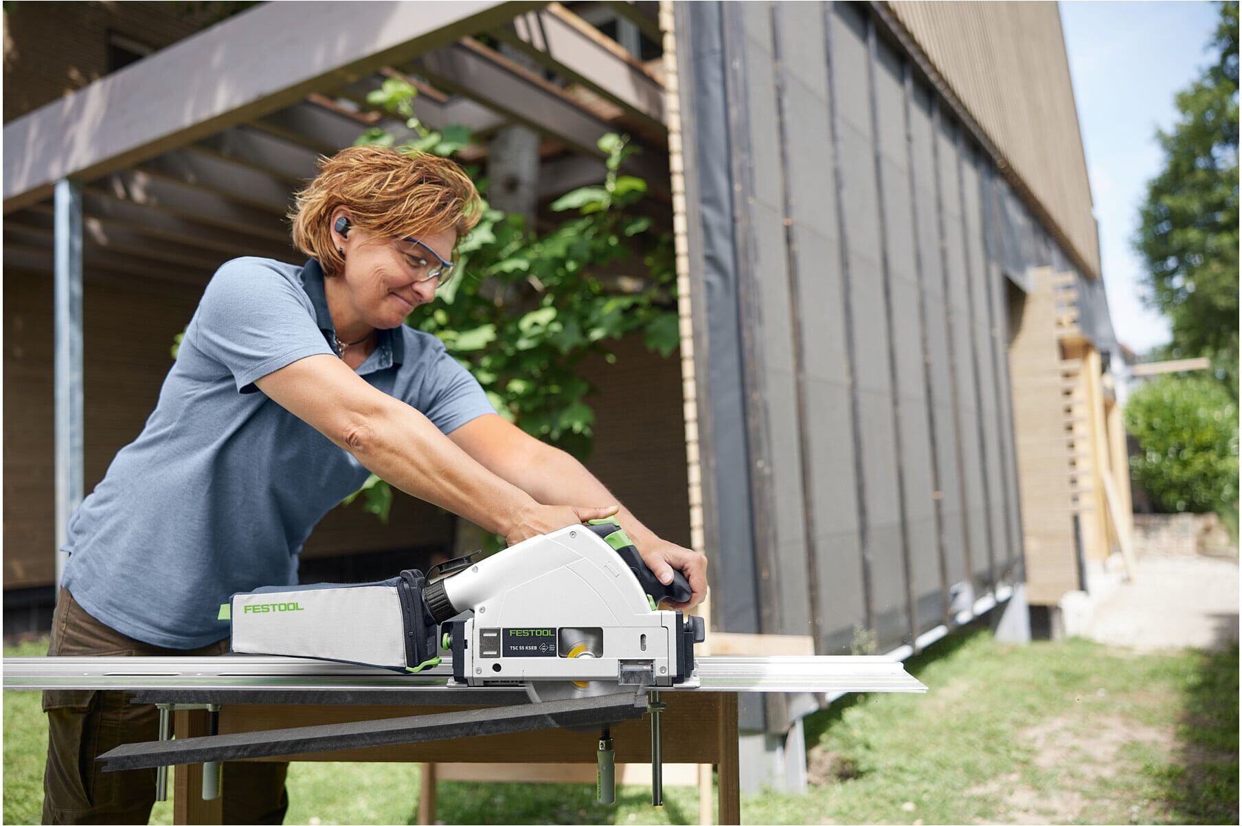 Festool Akku-Tauchsäge TSC 55 KSEB-Basic-FS (578826)