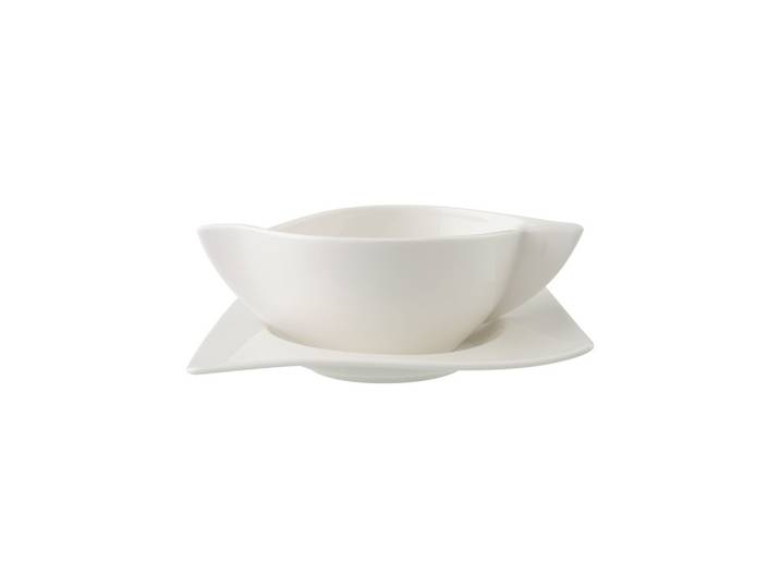 SUPPENTASSE MIT UNTERTASSE NewWave weiß 260 ml