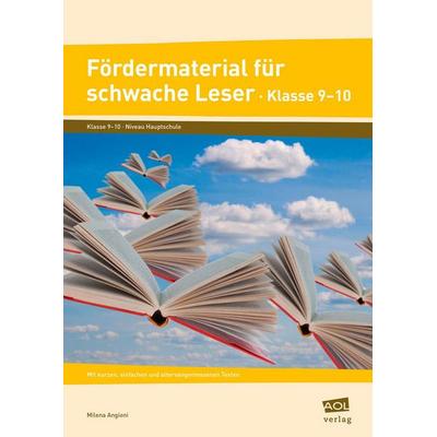 Fördermaterial für schwache Leser - Klasse 9-10, Geheftet von Milena Angioni, Scolix in der AAP Lehrerwelt GmbH, 978-3-403-10184-0