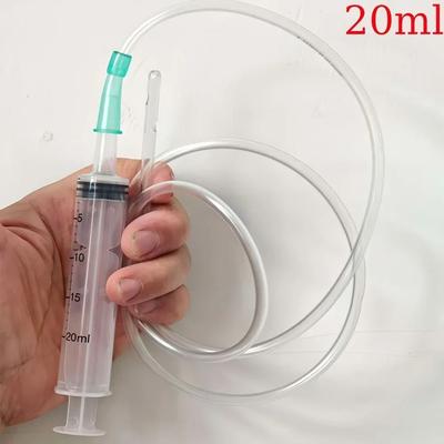 Uplift Picks PrecisionFlow Pet Feeding Syringe With Hose For Liquid Feeding And Measuring 20 Ml And Hose