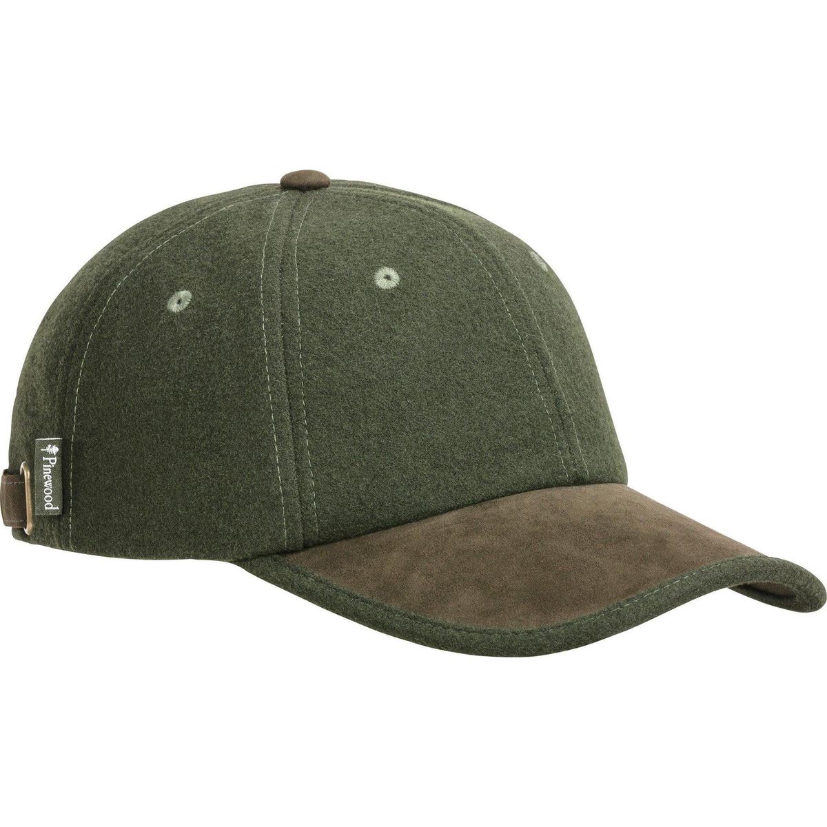 Pinewood Nydala Exclusive Cap mossgreen/suede brown (182) Unisize 1-11190182406