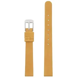 Komono Strap 12 (Edelstahl, Leder), Uhrenarmband, Silber
