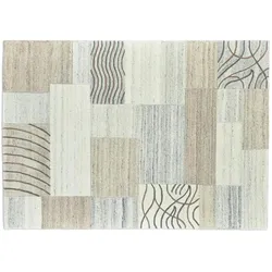 THEKO Wollteppich  Royal Natur , grau , Wolle , Maße (cm): B: 300 H: 1