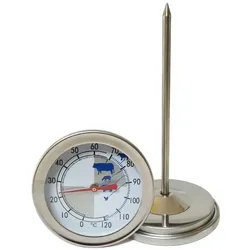 Combisteel Fleischthermometer aus Edelstahl Ø73x115mm