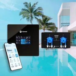 Pool Chlor Dosierung iControl mit Touchdisplay, integrierter App und Pool-Steuerung
