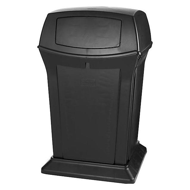 Rubbermaid Abfallbehälter (PE), feuerhemmend (170 l) (FG917188BLA)