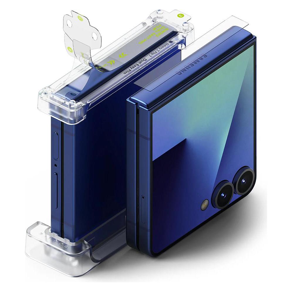Ringke - Camera Lens Frame Glass - Samsung Galaxy Z Flip7 - Black (2 Stk., Samsung Galaxy Z Flip7) (HD2P1116)
