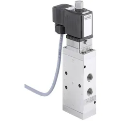 Bürkert 5/3-Wege-Pneumatikventil 32 mm (Gehäuse), Elektronikzubehör + Gehäuse