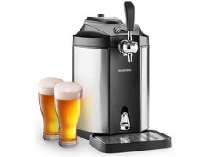 Klarstein Distributeur de bière Skal Rafraîchisseur de bière fûts de 5 l CO2 inox