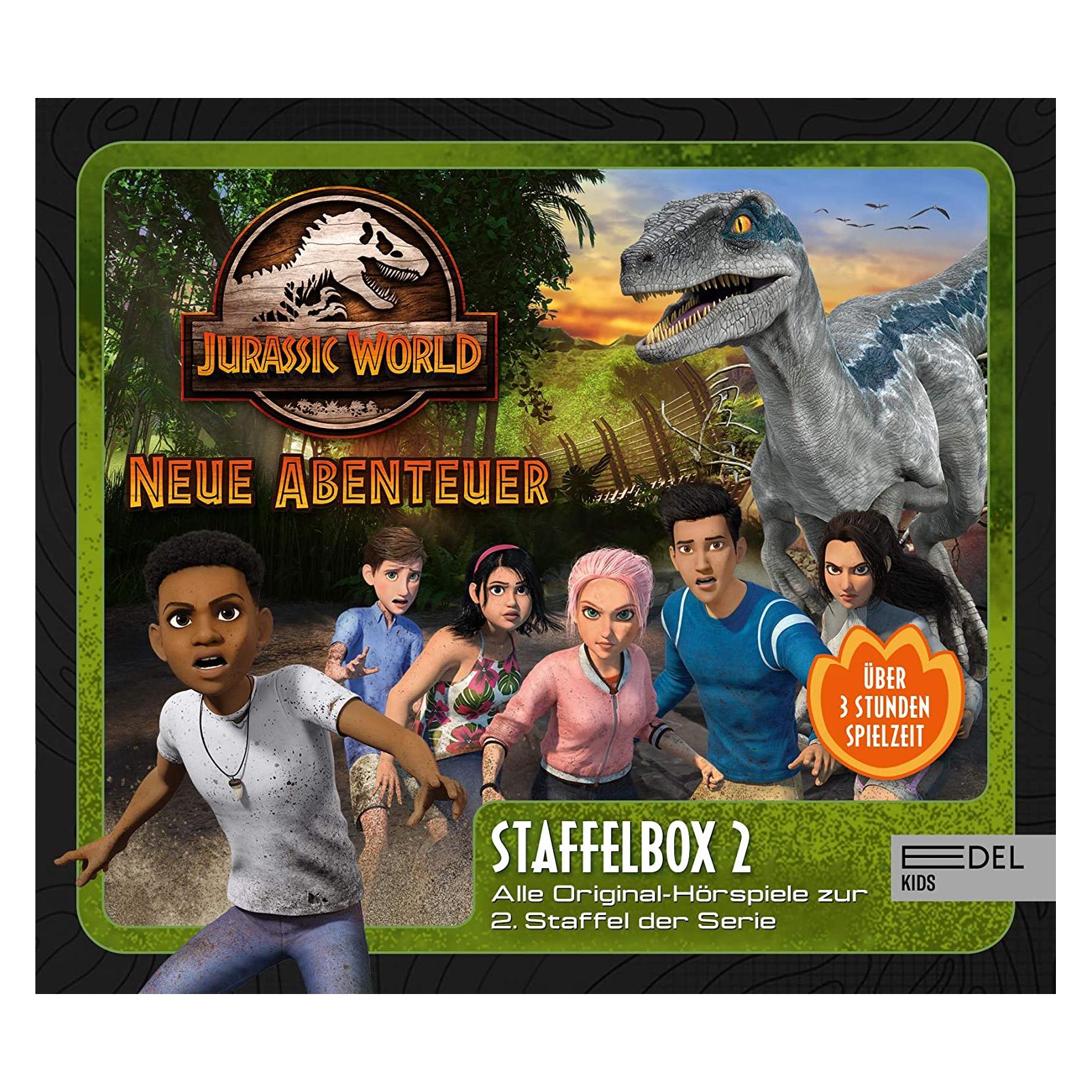 Edel:Kids Jurassic World - Neue Abenteuer Staffelbox 2 (F4-6) (Jurassic World-Neue Abenteuer) (0215651KID)