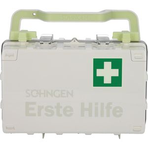Söhngen Erste-Hilfe-Koffer DYNAMIC-GLOW S, weiß, Füllung nach DIN 13157