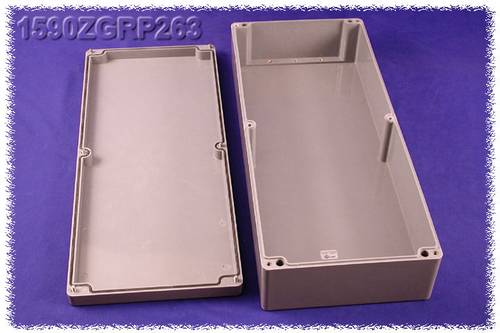 Hammond Electronics 1590ZGRP263PL 1590ZGRP263PL Einlegeplatte Stahlblech Natur 1St.