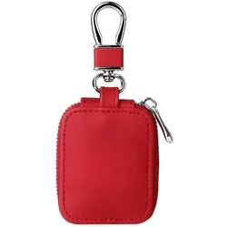 König Design Schutz Tasche Hülle für Apple AirPods 3 Case Cover Bumper Etuis Schale 360 Grad (Kopfhörer Hülle), Kopfhörertasche + Schutzhülle, Rot