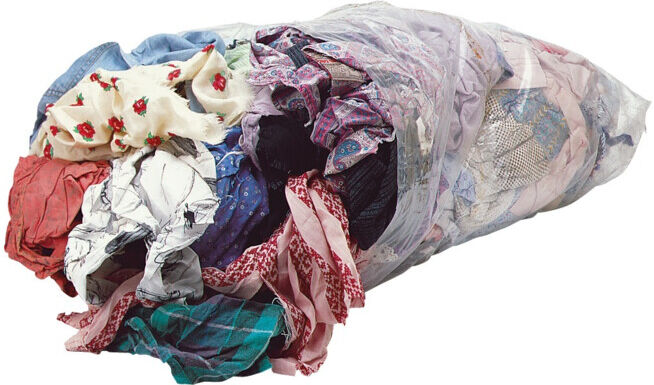 Elos Chiffons en coton imprimé clair DIN 61650, paquet de 10 kg (430100)