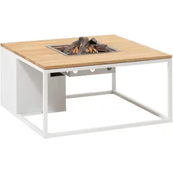 Cosi Cosiloft 100 Feuertisch  weiß / teak