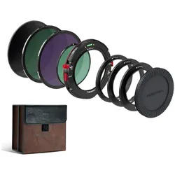 Freewell K2 Versatile Magnetic Filter System (77 mm, ND Filter), Objektivfilter, Schwarz