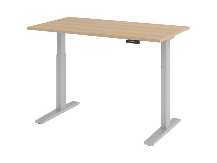 Schreibtisch Office Eiche elektrische Höhenverstellung 140 x 80 cm - Schreibtisch
