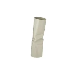 Vase   ¦ creme ¦ Stahl ¦ Maße (cm): B: 10 H: 33