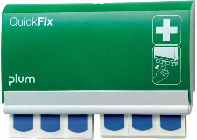 PLUM Distributeur de pavés QuickFix, incl. 90 bandes, bleu (5503)