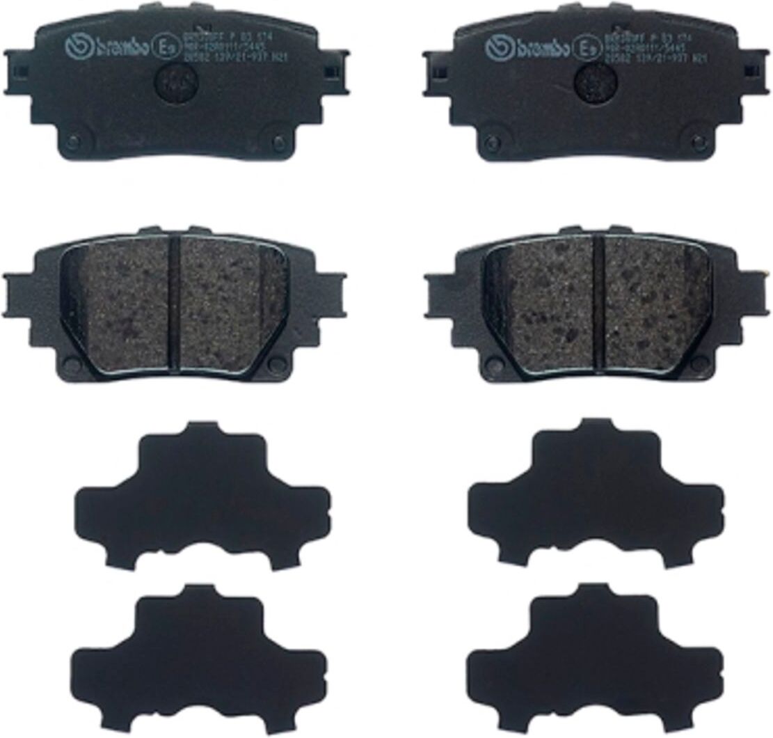 Bremsbelagsatz BREMBO P 83 174