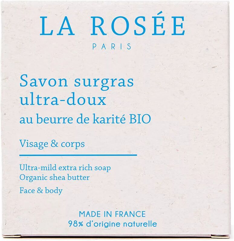 La Rosée - Ultramilde, fettige Seife mit Bio-Sheabutter, 100 g