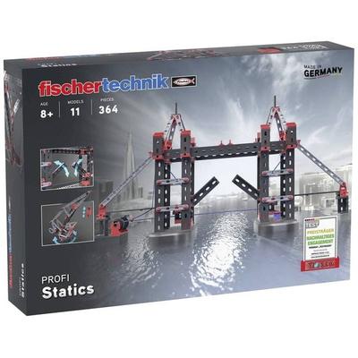 Fischertechnik 564071 - PROFI Statics, 11 Modelle, 364 Bauteile, Konstruktionsbaukasten