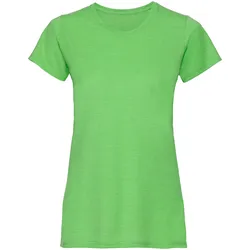 Russell Ladies HD T Damen T-Shirt extra langer Schnitt R-165F-0 Sublimationsdruck geeignet, green marl, S