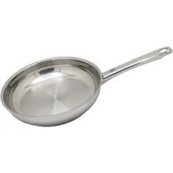 WMF Profi Bratpfanne 24cm, TransTherm Universalboden, induktionsgeeignet, Pfanne + Kochtopf, Silber