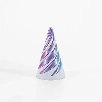 Quick Pick Pro Impossible Pyramid Spiral Cone Fidget Toy Printed Fidget Toy Optical Illusion Desk Sculpture f