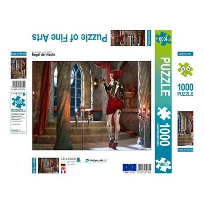 CALVENDO Puzzle Engel der Nacht | 1000 Teile Lege-Größe 64x48cm Foto-Puzzle für glückliche Stunden