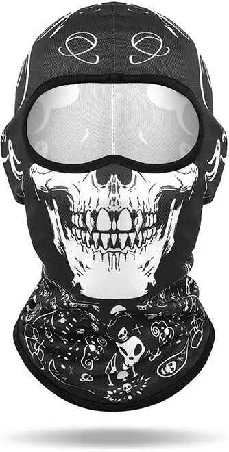 INF Cagoule Moto en Maille Imprimée - Respirante et Amusante