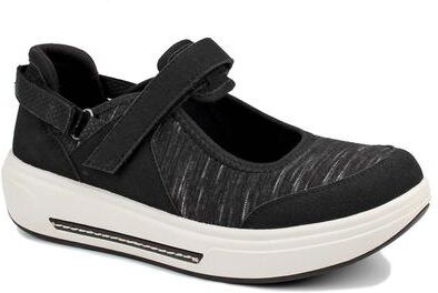Women's Janice Stretch Mary Jane by Drew in Black (Size 9 M)
