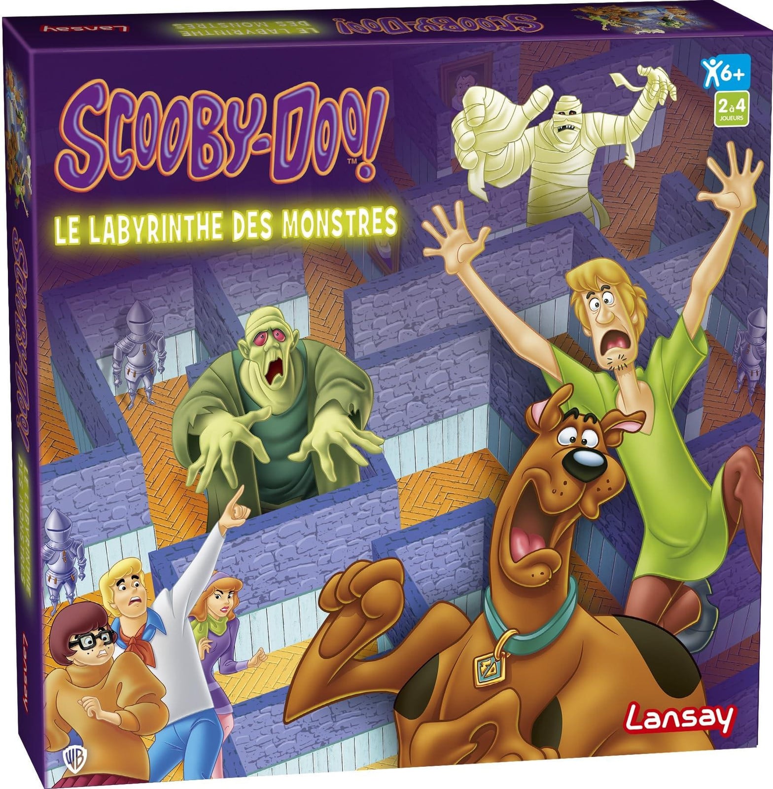 Lansay Scooby-DOO Het Monsterlabyrint Bordspel