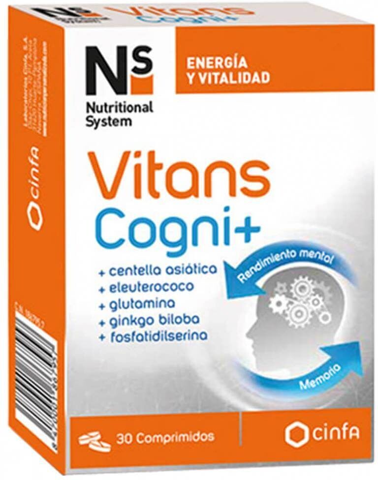 Ns Nutritional System NS Vitans Cogni+ 30 Capsules