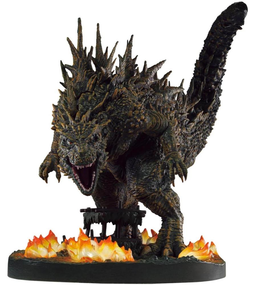 Banpresto Godzilla Minus One Art Vignette Figuur - Godzilla 2023 Aanval op Odo Island