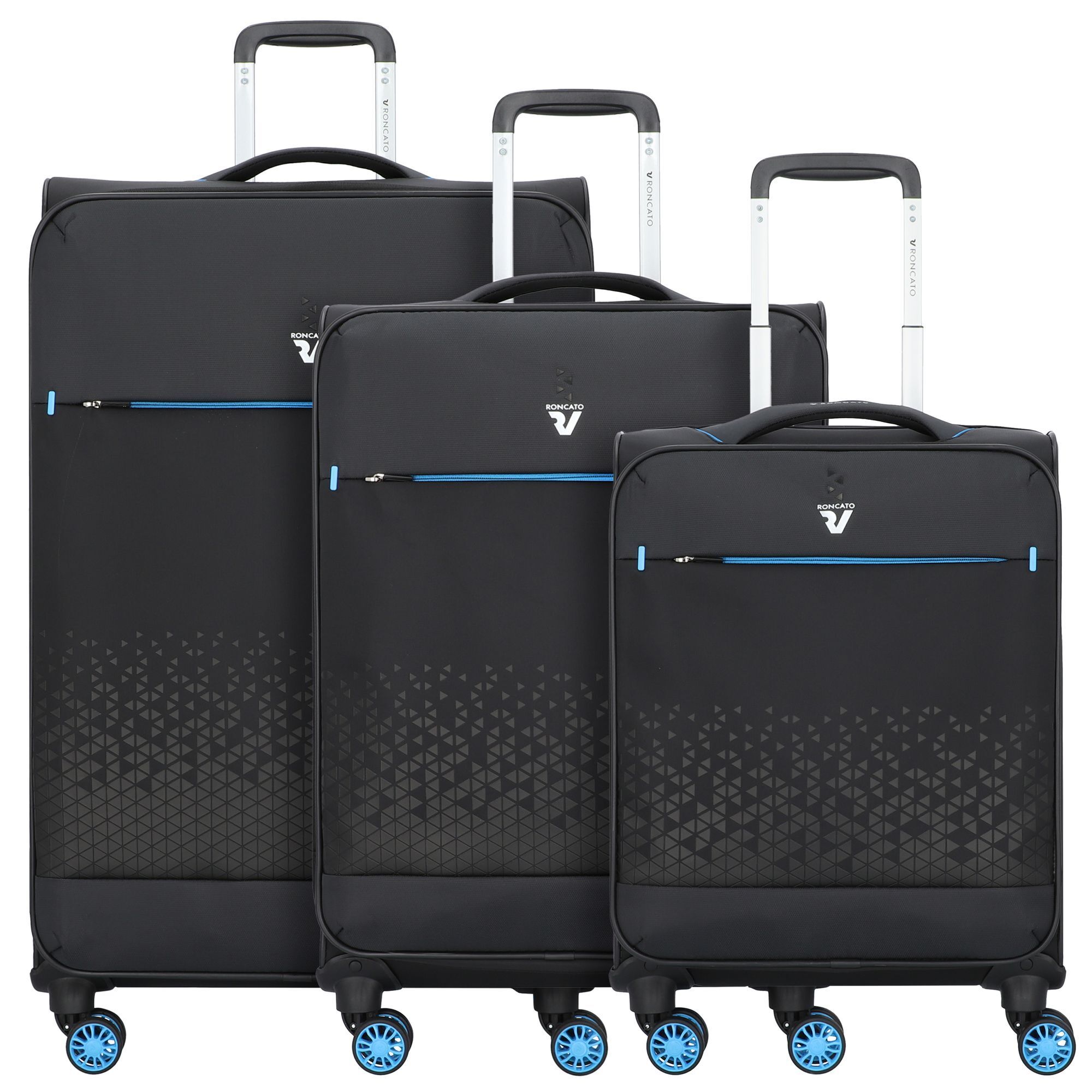Roncato Crosslite 4-Rollen Kofferset 3tlg.