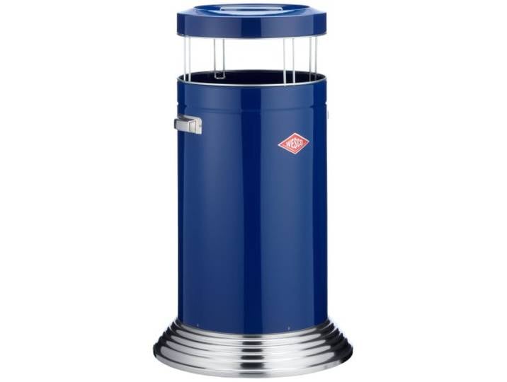 Wesco 356 931-53 Abfallsammler Big Ash mit Sockel blau