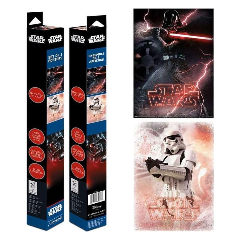 Pyramid STAR WARS - L'Empire - Set 2 Posters 52 x 38cm (42392699)