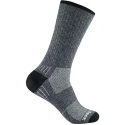 Wrightsock, Unisex, Sportsocken, Adventure Crew Socke (M), Schwarz