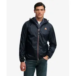 Superdry für Herren. M5012330A Marineblaue Essential Windbreaker-Jacke (S), Draußen, Recyceltes Polyester