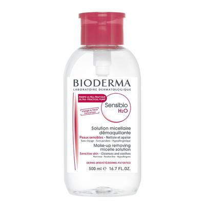 Bioderma Sensibio H2O Rein.Lsg.Mizellenwasser Pump 500 ml Lösung