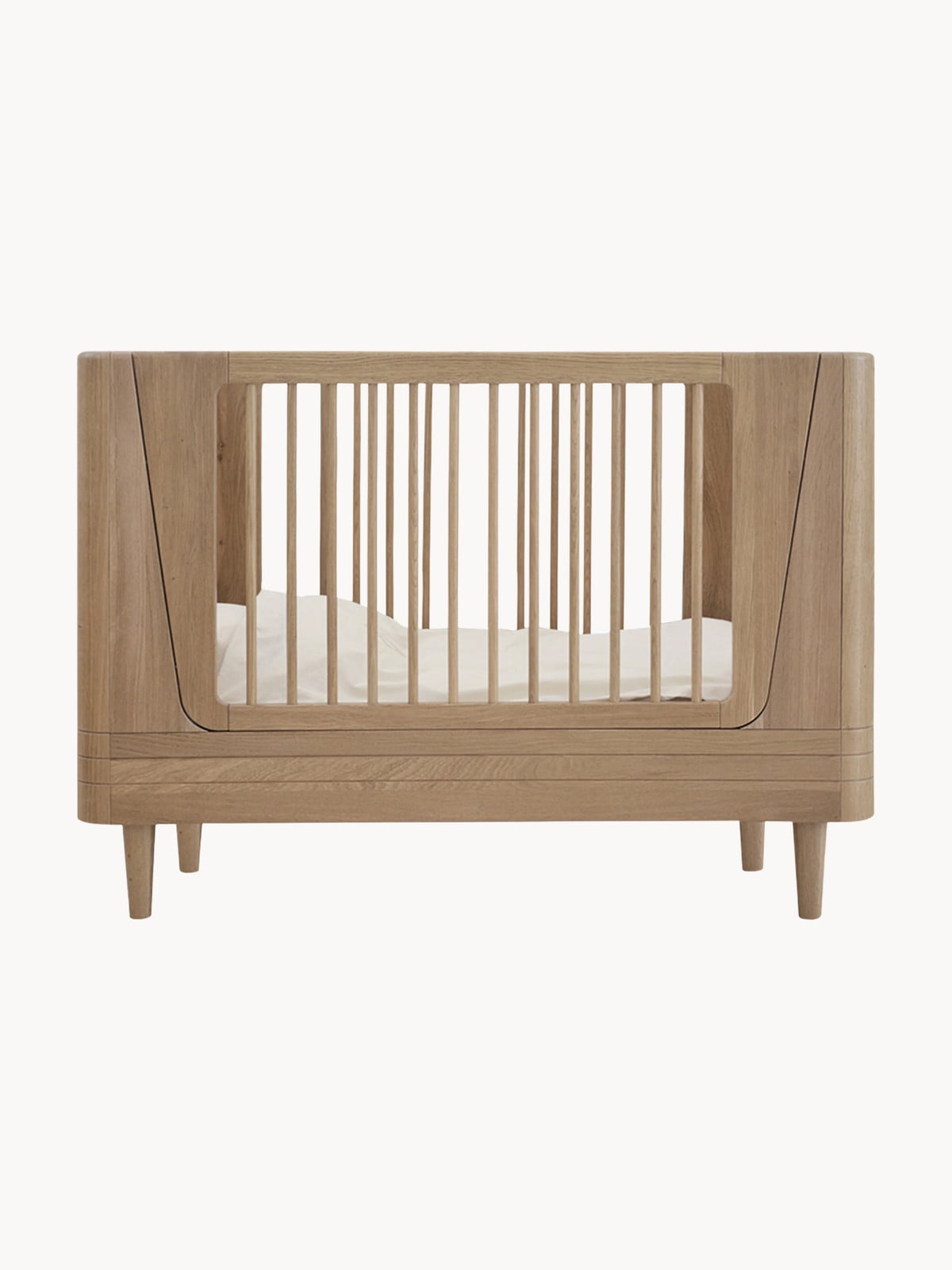 We Are Bitte Handgemaakt kinderbedje Nature 2.0 van eikenhout