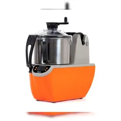Dynamic Kutter und Emulgator Blend & Mix VV Digital - Puls- & Rückwärtslauf, digitalem Bedienfeld, 5,4 Liter